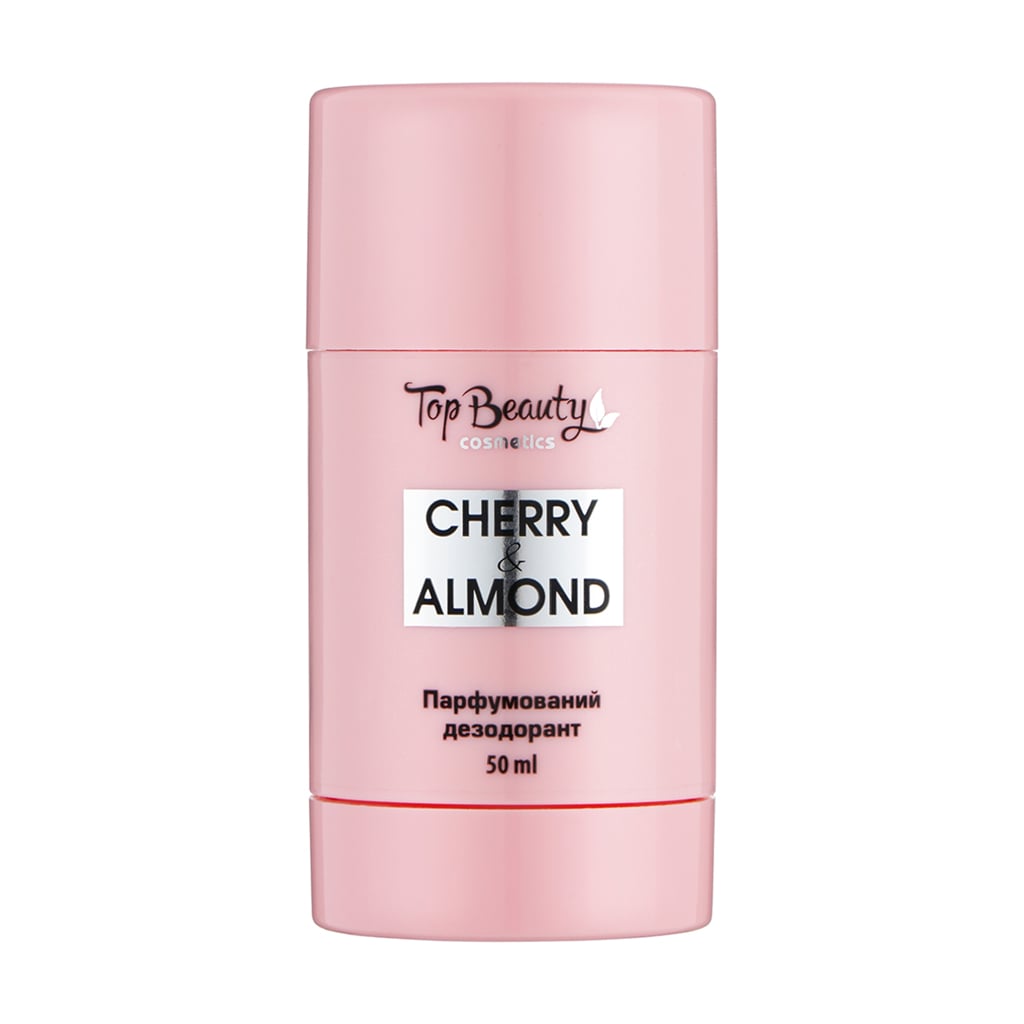 Парфумований сухий дезодорант Top Beauty Cherry &amp; Almond унісекс, 50 мл